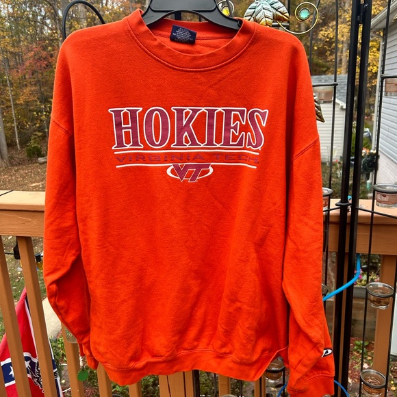 Pro Player Virginia Tech Hokies Sweatshirt NWOT, orange. Size 2XL - Picture 1 of 5